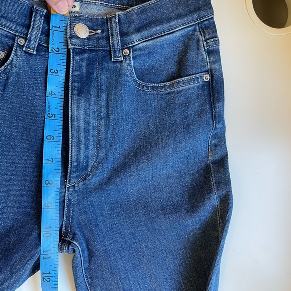 NWOT Dl1961 Bridget high-rise bootcut jeans blue water denim 70s sustainable - Picture 11 of 12